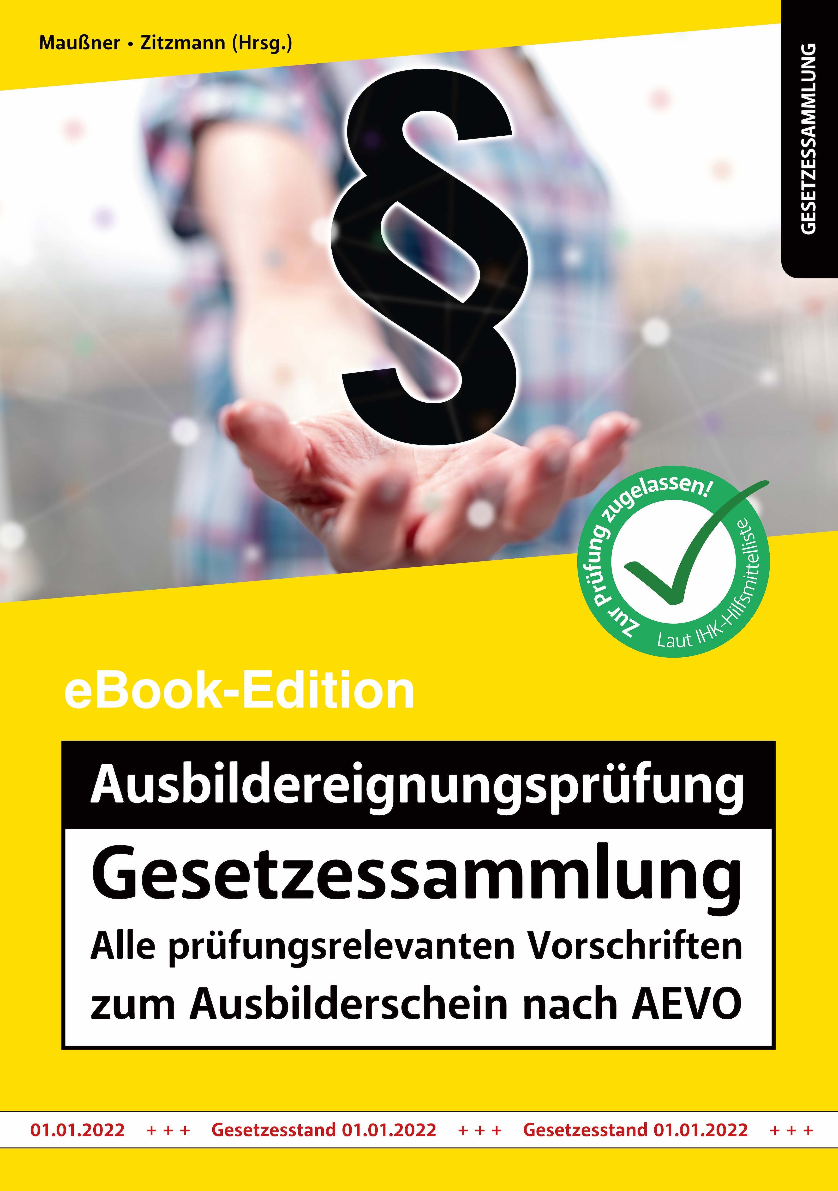 eBook - Ausbildereignungsprüfung Gesetzessammlung – Auflage 2022