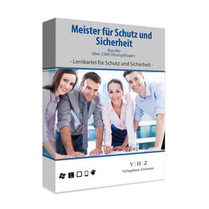 Meister für Schutz und Sicherheit – Bundle – digitale Karteikarten